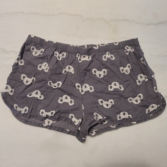 Xhilaration Koala Gray and White Tank Top and Shorts Pajama Set Size - Picture 4 of 9